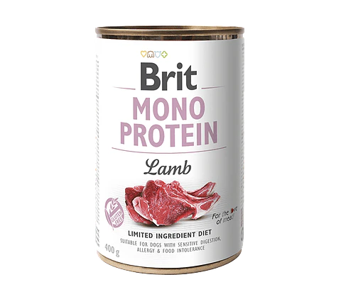 Brit Pate Mono Protein Lamb 400grs 