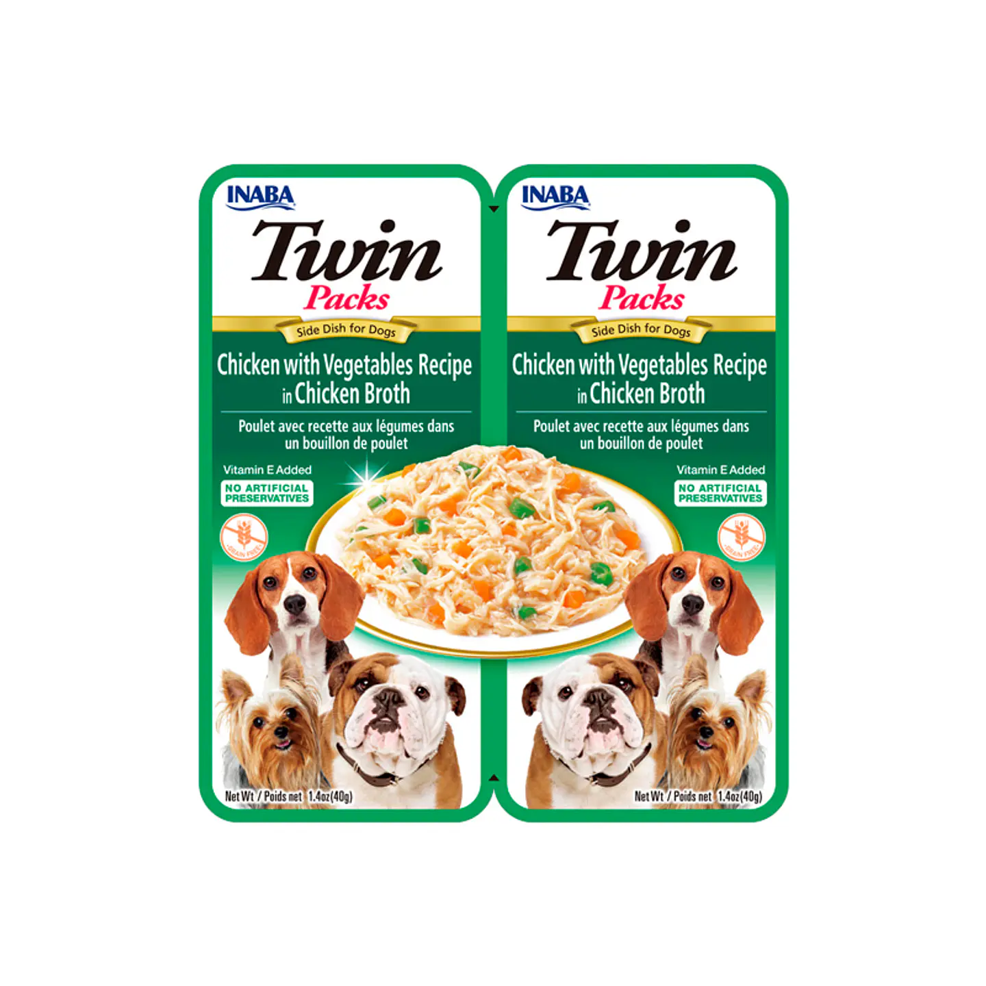Twins Packs Chicken With Vegetables  1