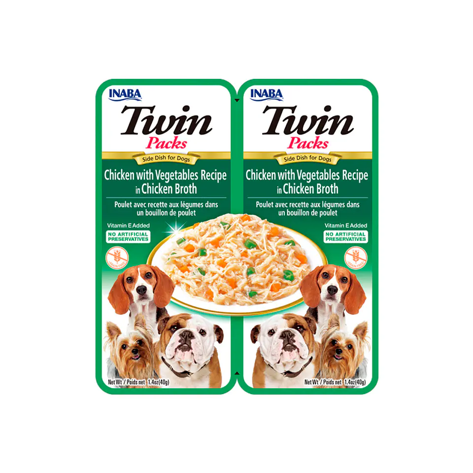 Twins Packs Chicken With Vegetables  1