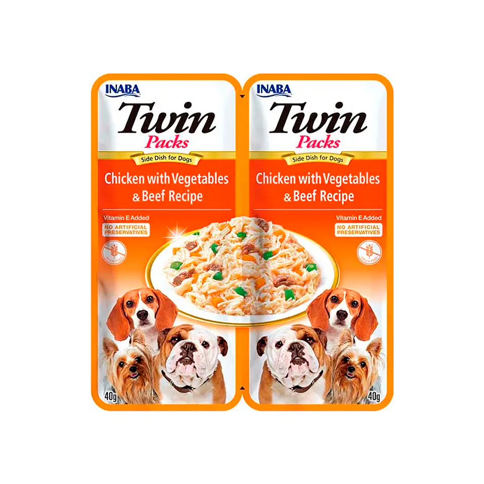 Twins Packs Chicken with vegetables & Beef Recipe  1