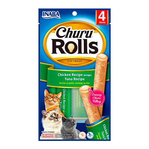 Churu Rolls Cat Tuna 