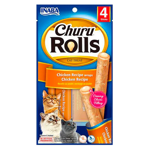 Churu Rolls Cat Chicken 