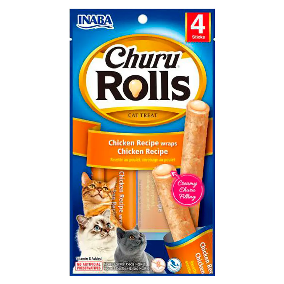 Churu Rolls Cat Chicken  1
