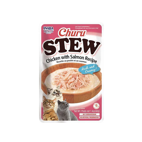 Churu Stew Chicken & Salmon 