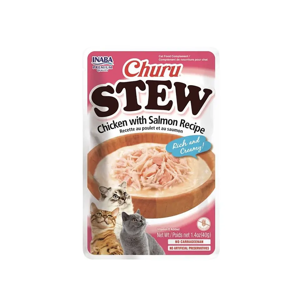 Churu Stew Chicken & Salmon  1