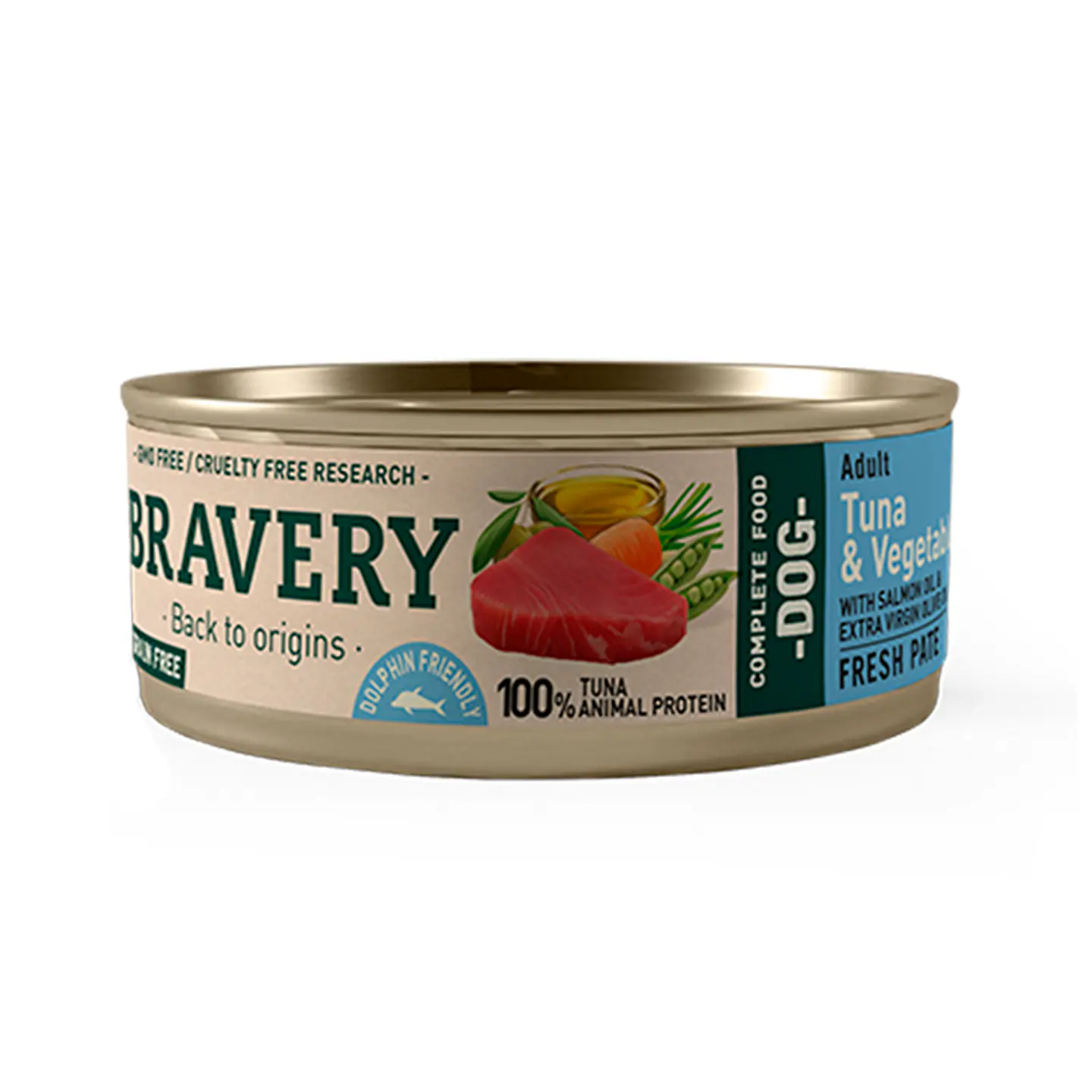 Bravery Tuna Vegetales 80grs  1