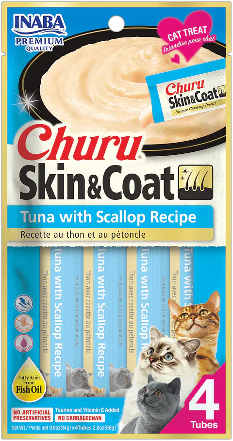 Churu Skin Cat Tuna Scallop 