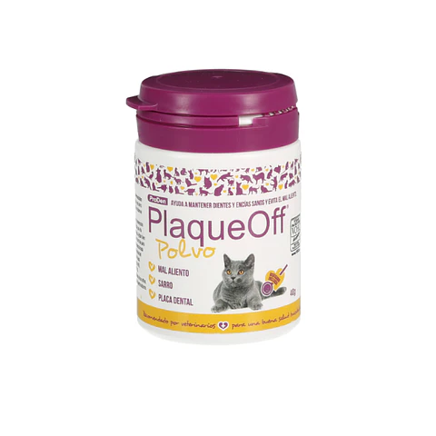 PlaqueOff Polvo 40 grs Gatos 