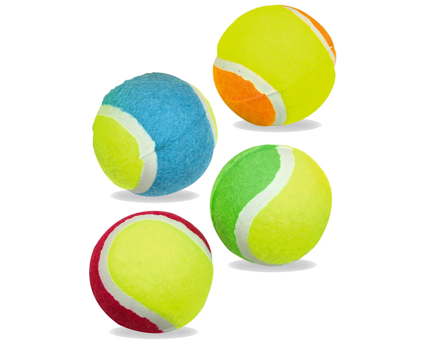 Pelota tenis 2 colores  1