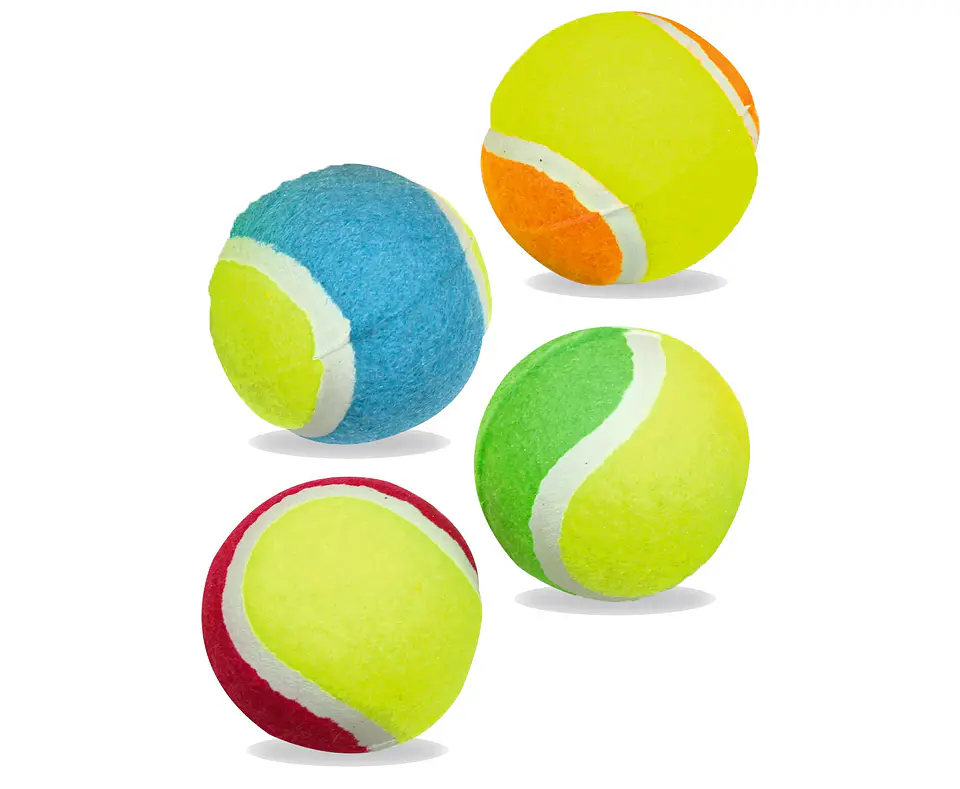 Pelota tenis 2 colores  1