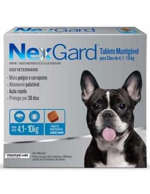 NexGard 4.1 a 10K 1 Comprimido 