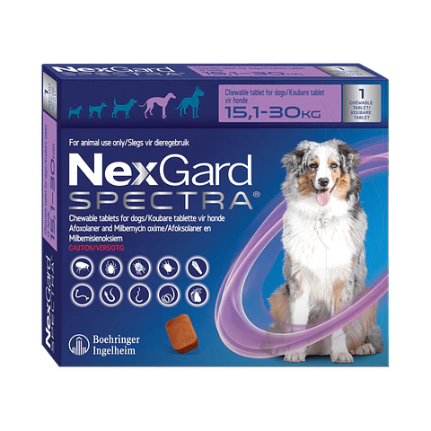 NexGard Spectra 15.1 a 30K 1 Comprimido 