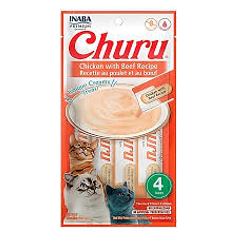 Churu Pollo con Carne 