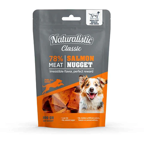 Naturalistic Salmon Nugget 100 Gr 