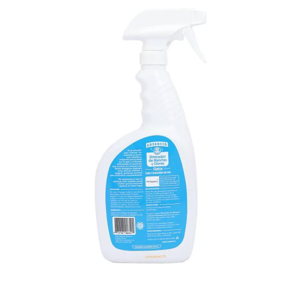 Suni Enzimático Gato Eliminador de Manchas y Olores 946ml  2