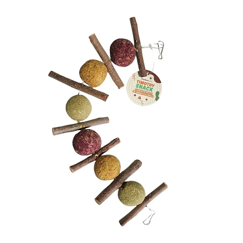 Cadena de Bolas de Hierba Coloridas 