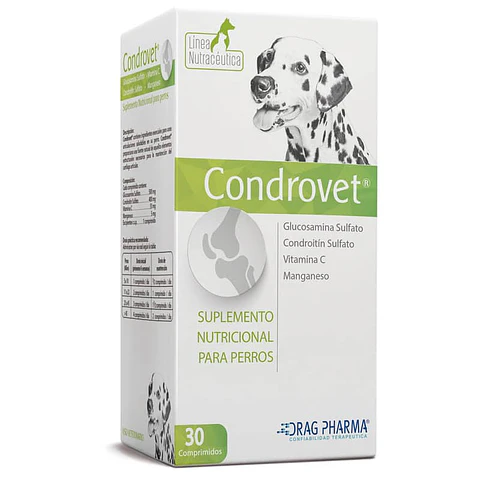 Condrovet 30 comp Articulaciones Saludables 