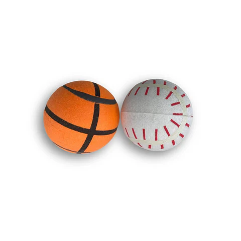 Pelota Basquet 2 unidades 12.7cms 