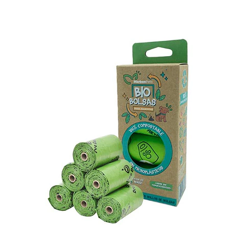 Bio Bolsas Marbenpets 4 Rollos 