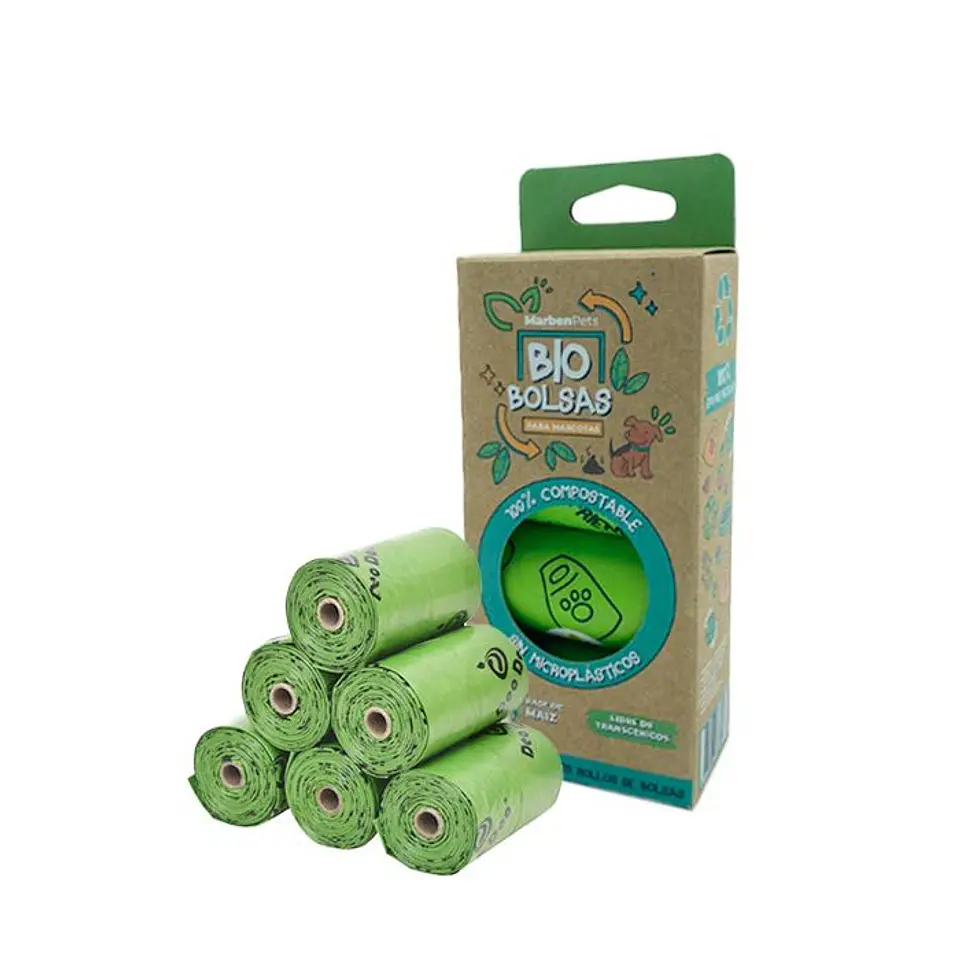Bio Bolsas MarbenPets 8 Rollos  1
