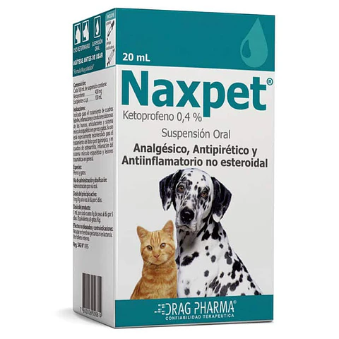 Naxpet 0.4 % Suspension 20ml 