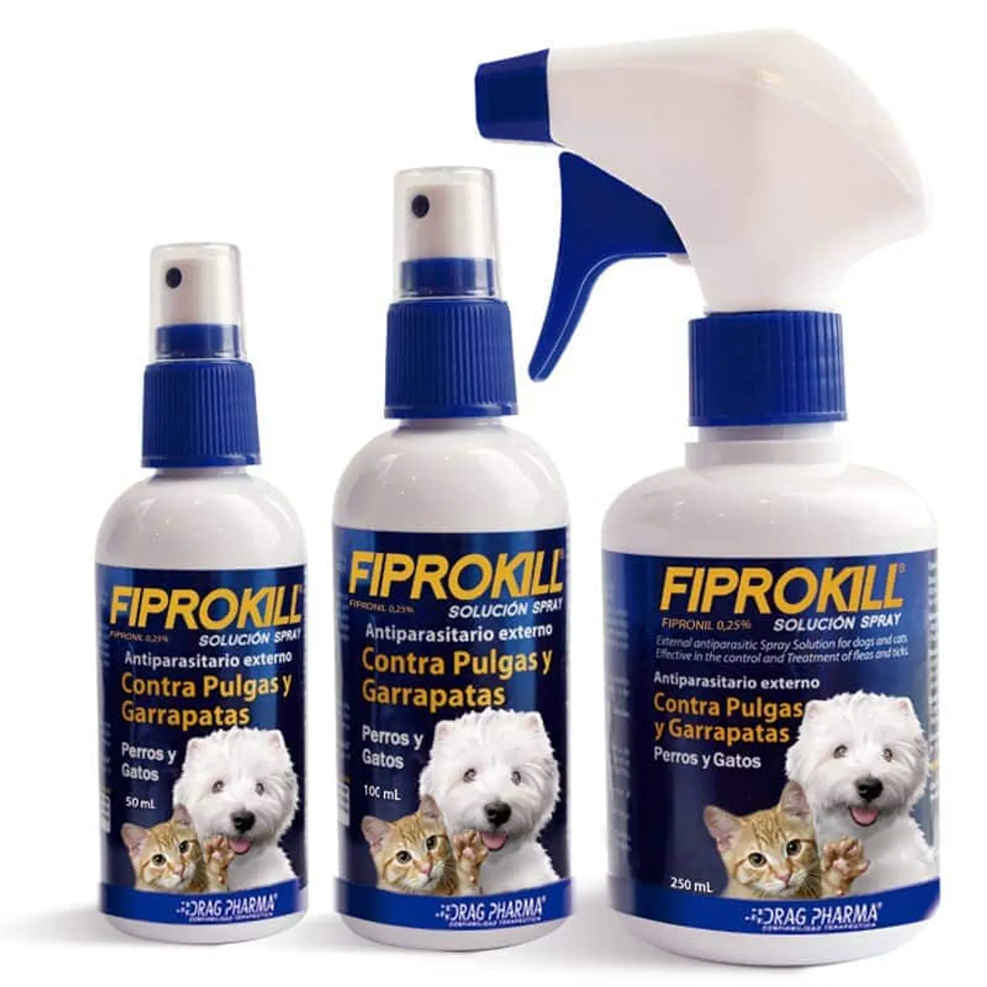 Fiprokill 250ml Perros y Gatos  1