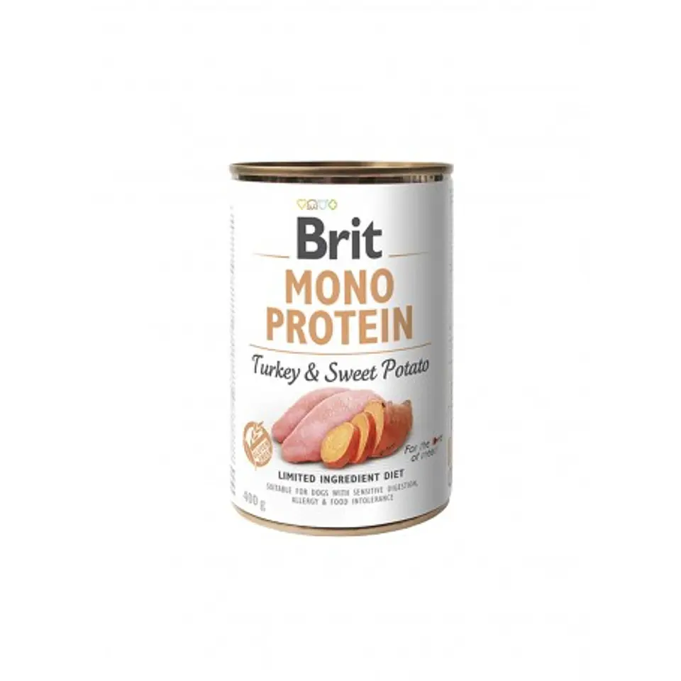 Brit Pate Mono Protein Turkey & Sweet Potato 400 grs  1