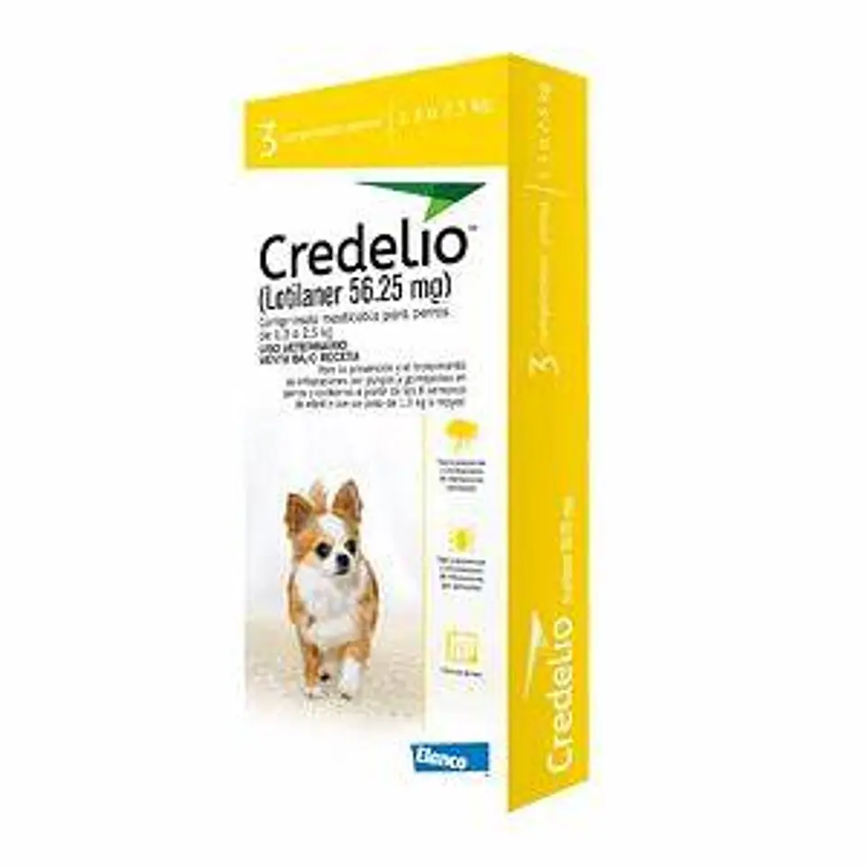 Credelio Antiparasitario Perro Externo a partir de las 8 Semanas 3 Comprimidos 1
