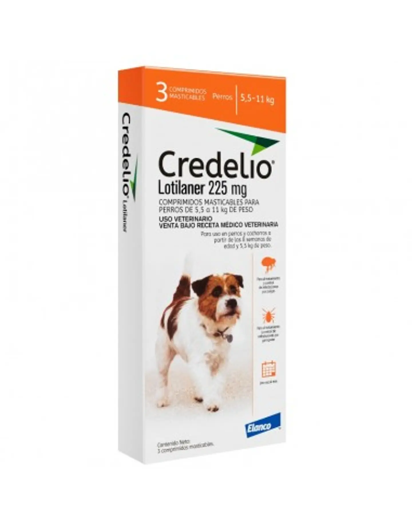 Credelio Antiparasitario Perro Externo a partir de las 8 Semanas 3 Comprimidos 2