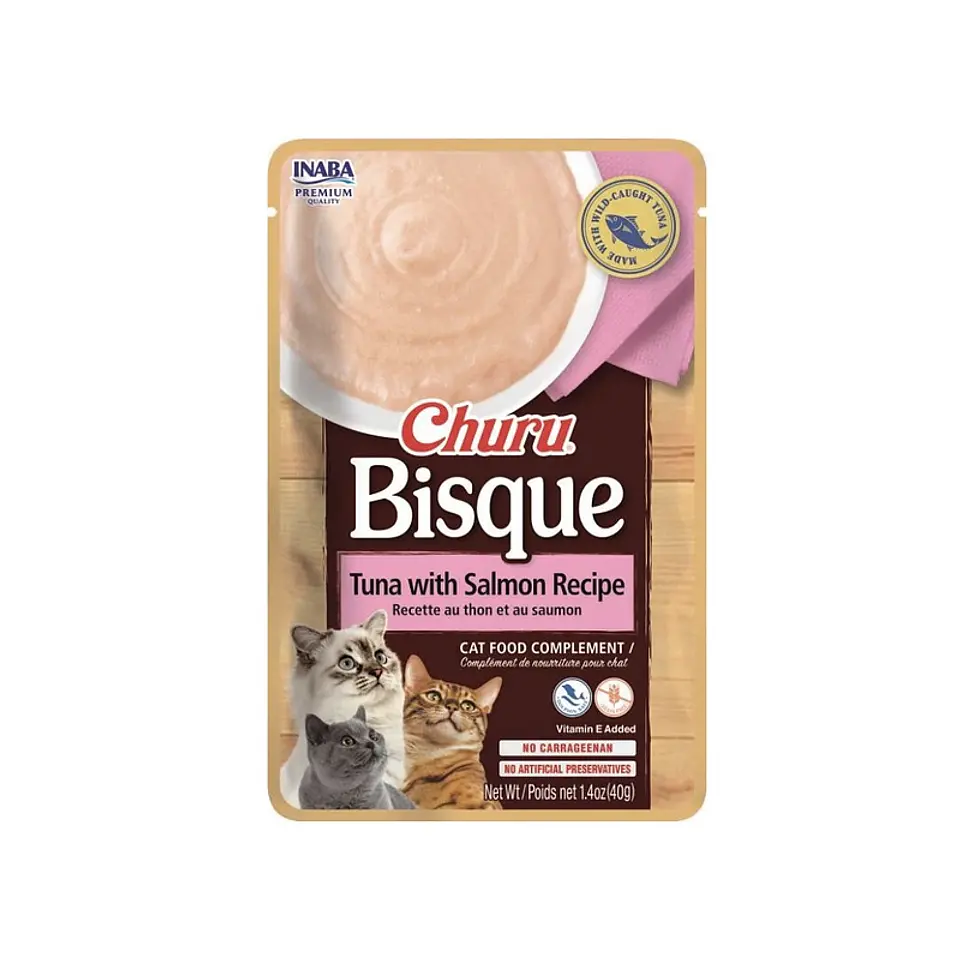 Churu Bisque Tuna & Salmon 40gr  1