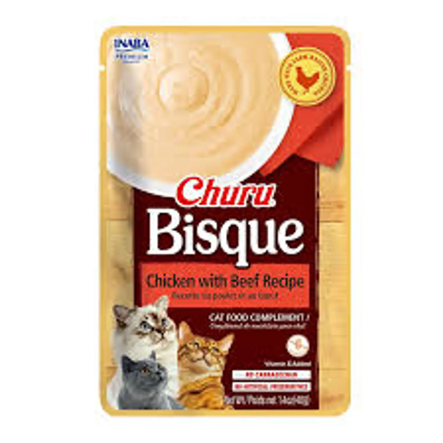 Churu Bisque Chicken & Beef 40gr  1