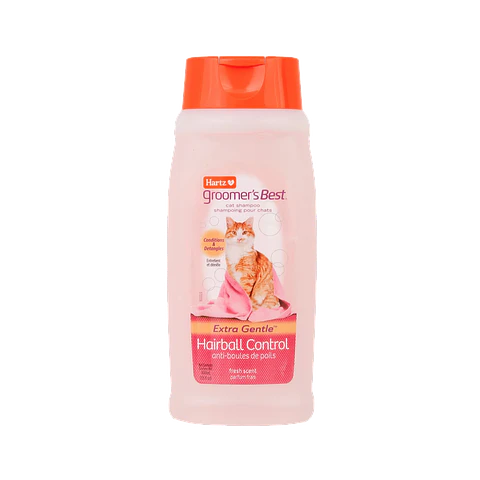 Hartz Groomers Best Hairball Control Shampoo For Cats 443ml 