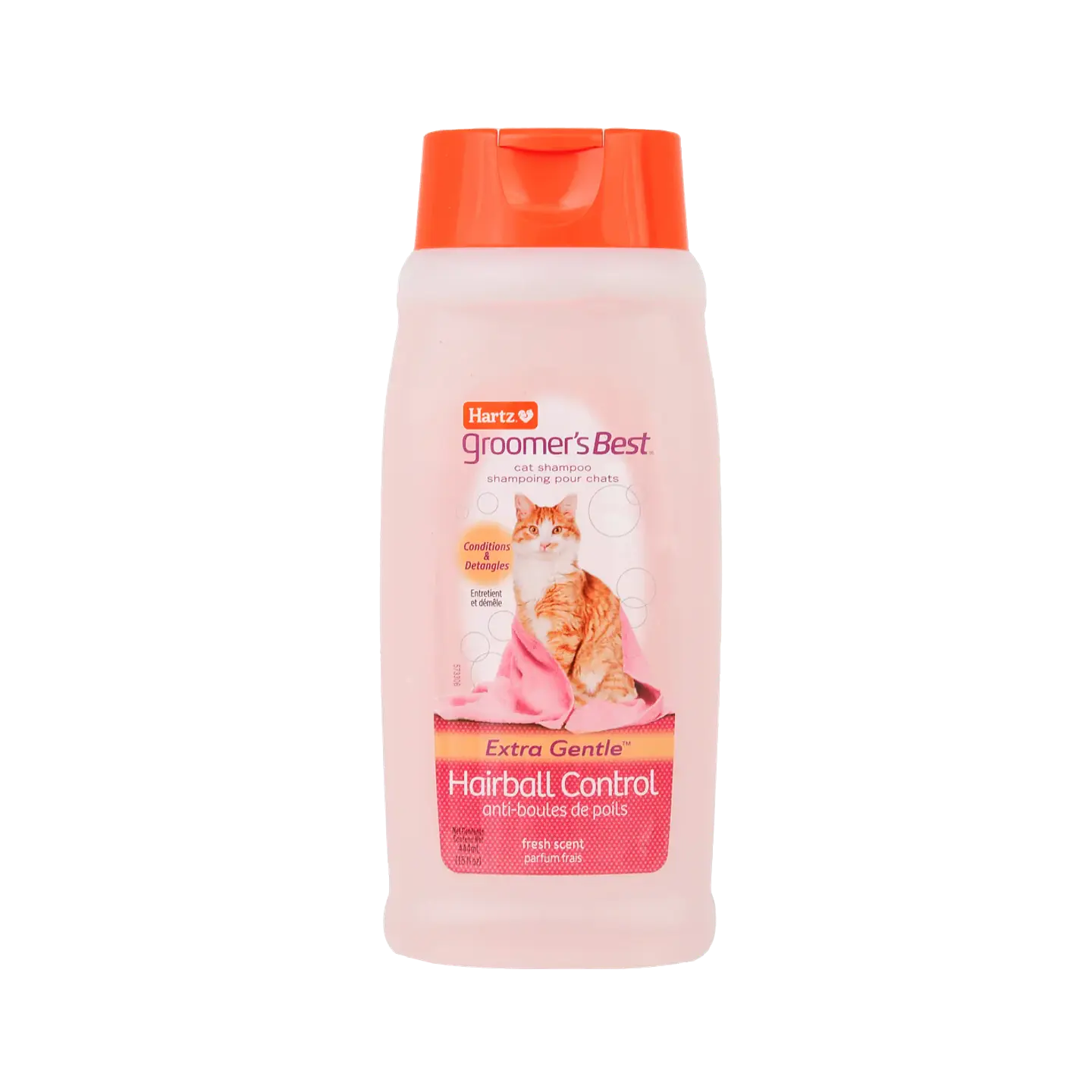Hartz Groomers Best Hairball Control Shampoo For Cats 443ml  1