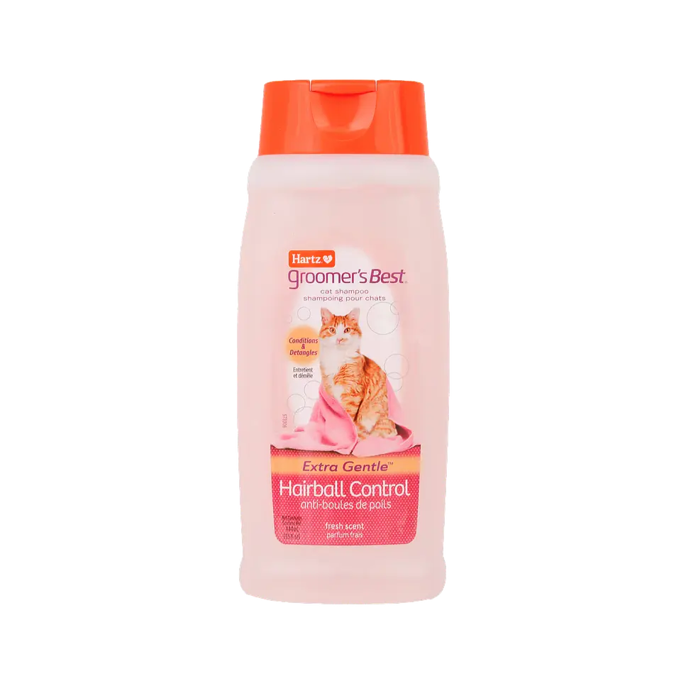 Hartz Groomers Best Hairball Control Shampoo For Cats 443ml  1