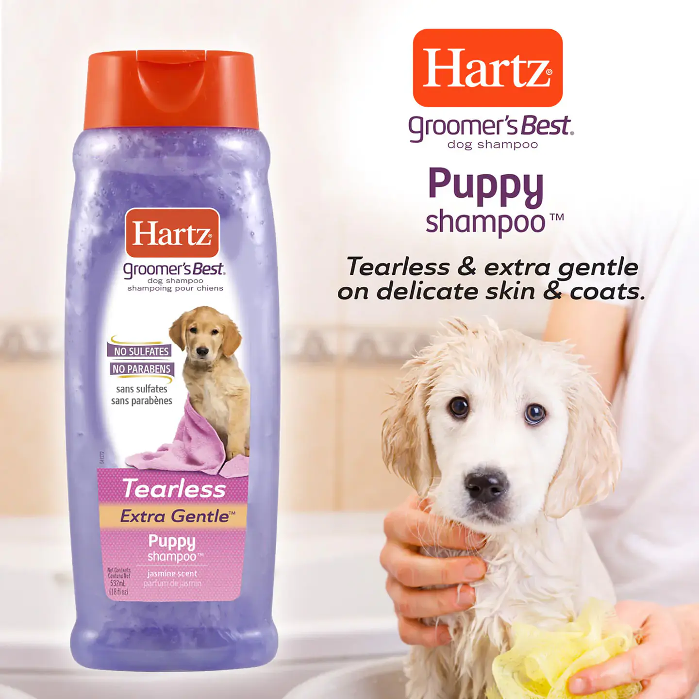 Hartz Groomers Best Puppy Shampoo 532 ml  1
