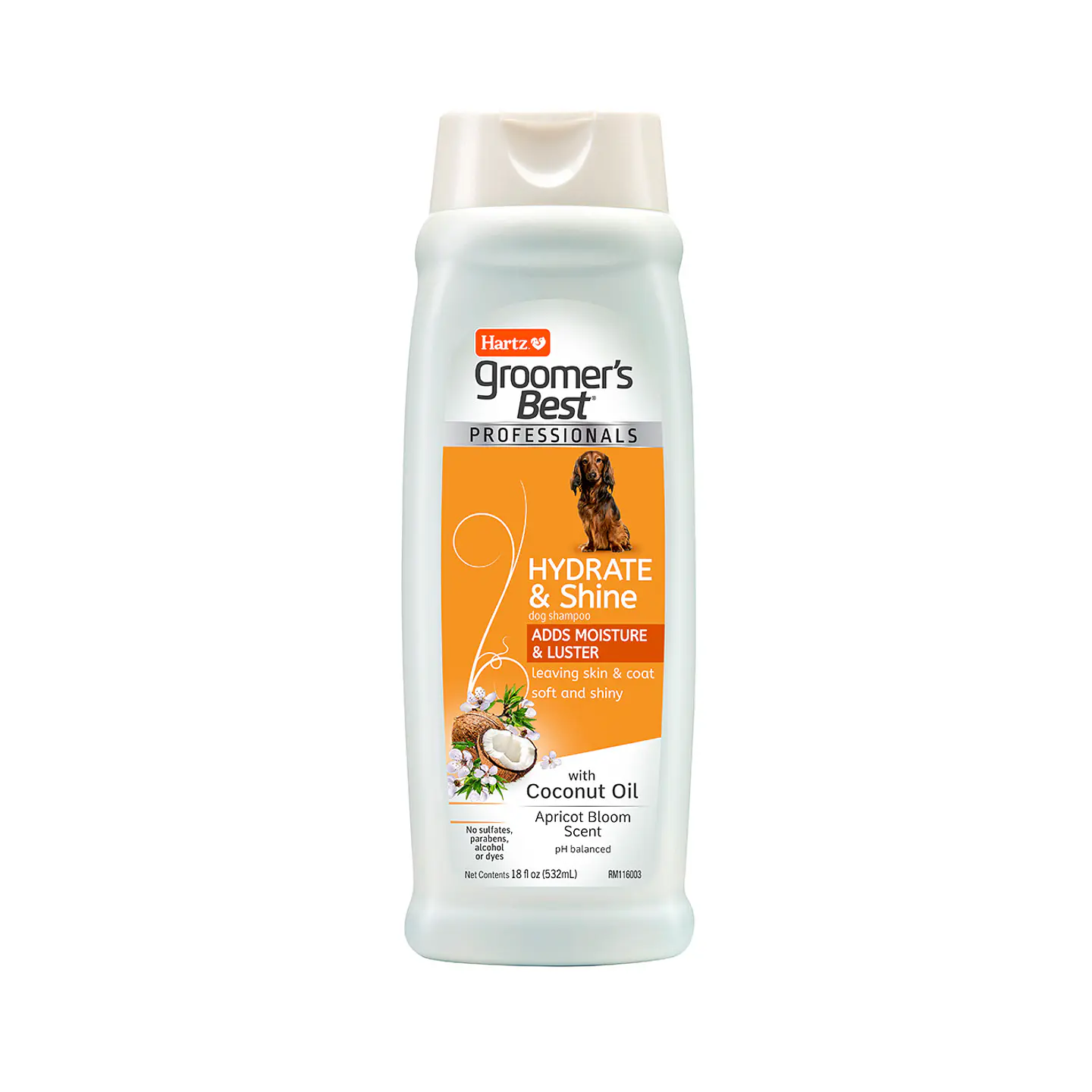 Hartz Groomers Best Professionals Hydrate Shine Shampoo 532 ml (Canjea Hasta 3000PB) 1