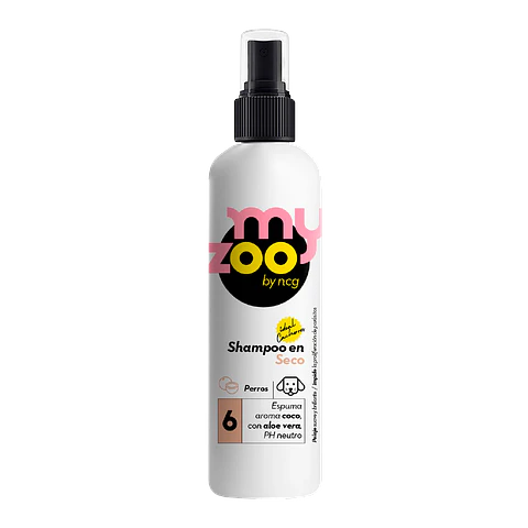 Myzoo Shampoo Seco Coco 250 cc 