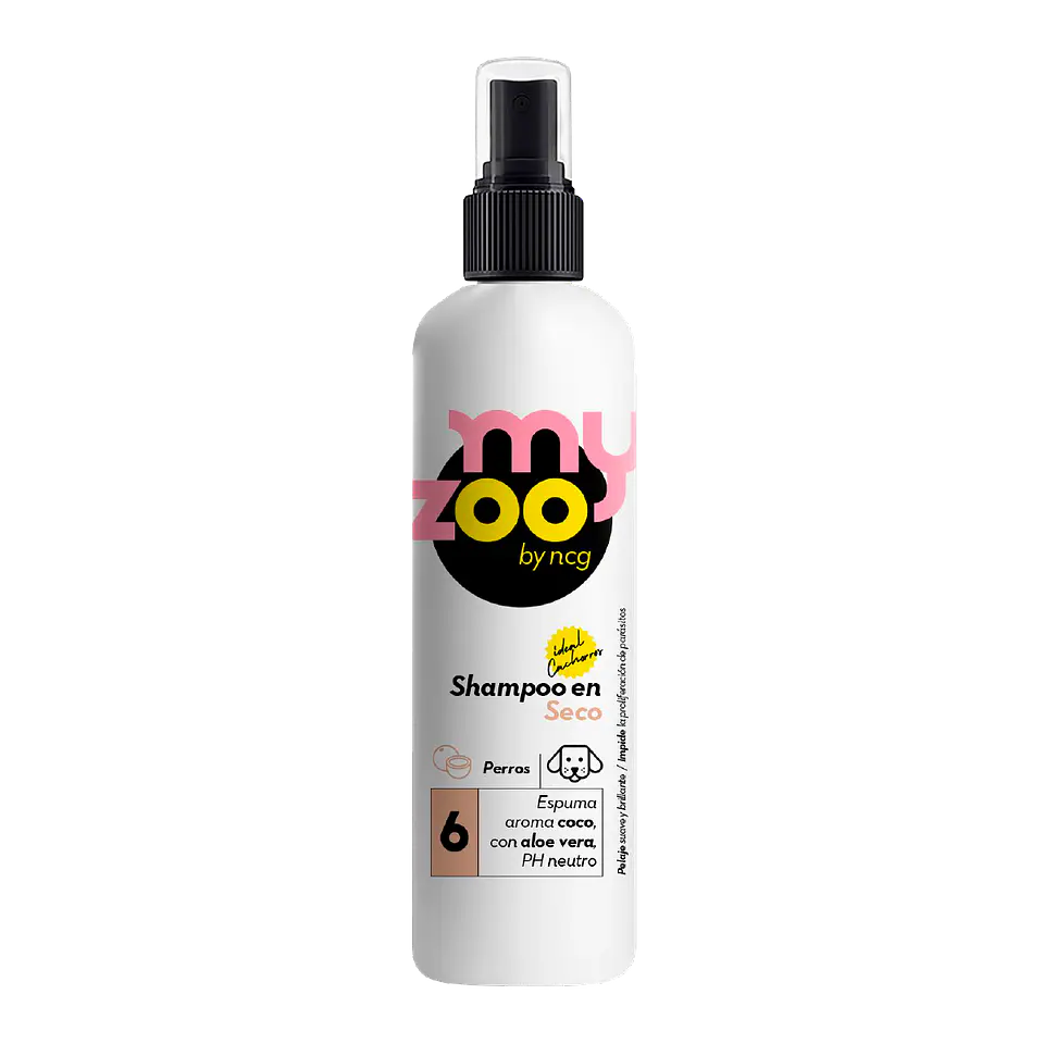 Myzoo Shampoo Seco Coco 250 cc  1