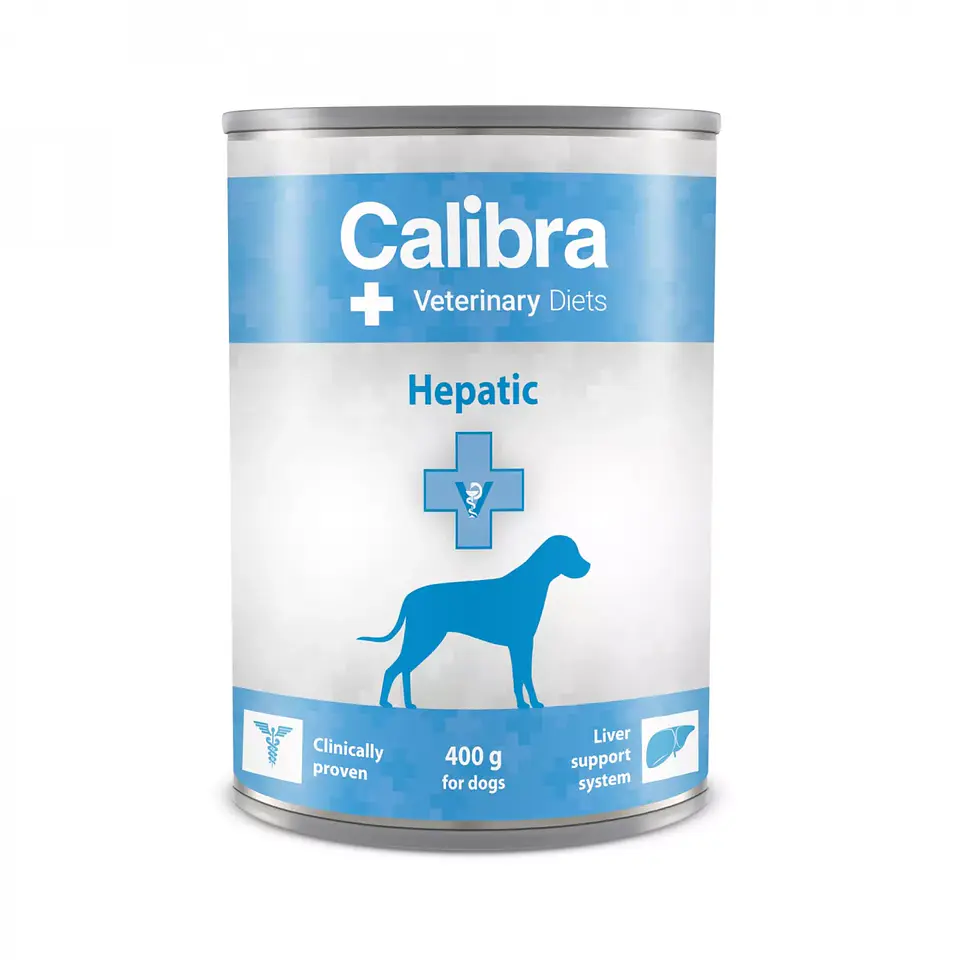 Calibra VD Dog Lata Hepatic 400grs  1