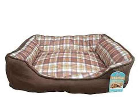 Cama Terciopelo Café