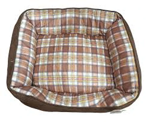 Cama Terciopelo Café