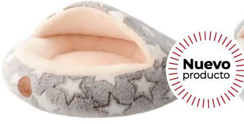 Cama Saco Gatos y Perro Diseño Estrella 45 de Diametro 