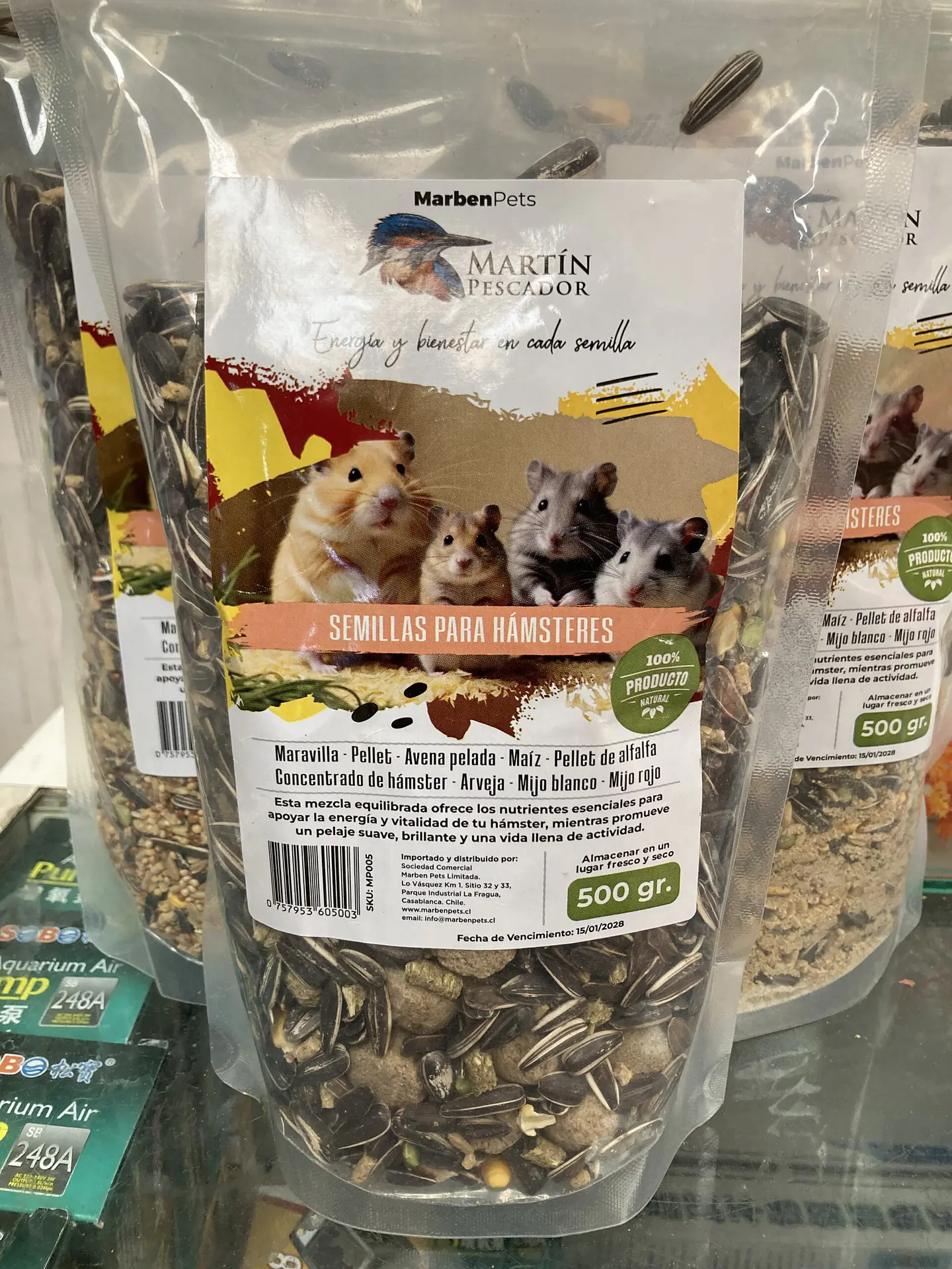 Mix Semillas Para Hamster 500Gr  1