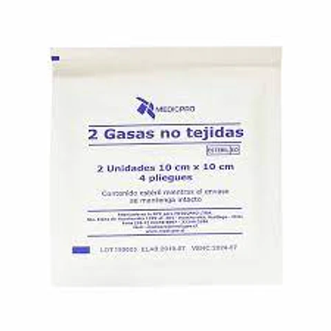 Gasa No Tejidas Esteril 