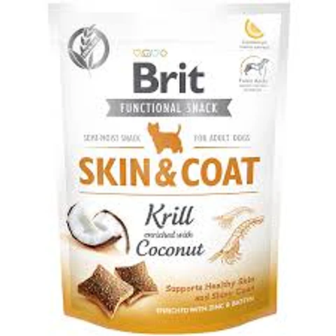 Brit Snack Skin and Coat 