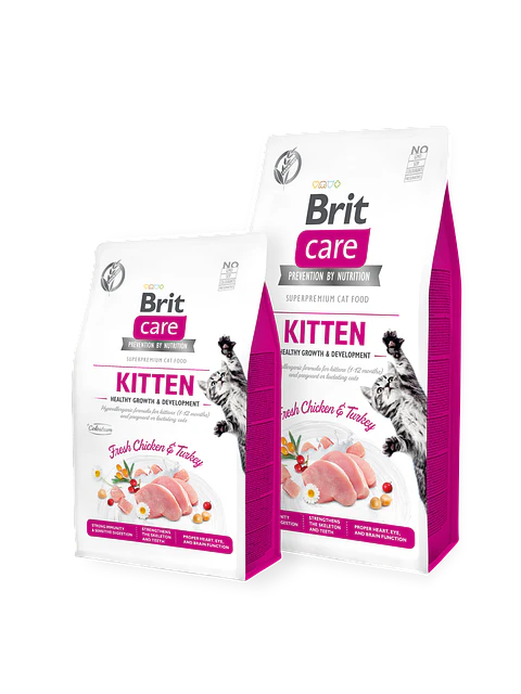 Brit Care Grain Free Kitten Halthy Growth &amp; Development 7K 