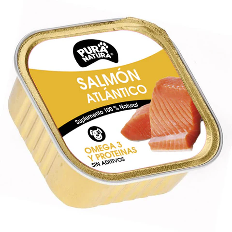 Pura Natura Salmon Atlantico Perro y Gato 300 grs 