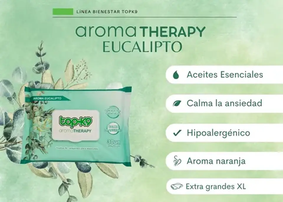 Toallita Humeda Relajante Eucalipto 30un  2