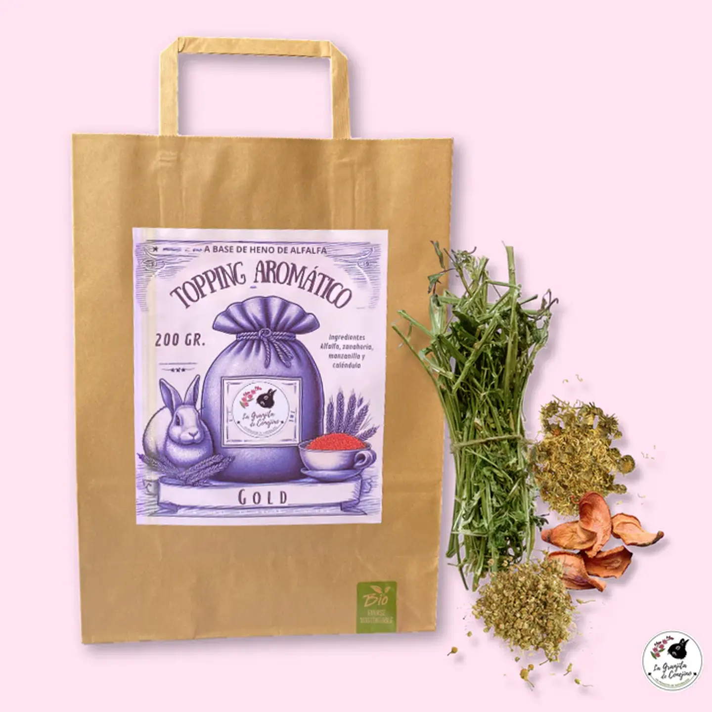 Toping Aromatico Gold 300 grs  1