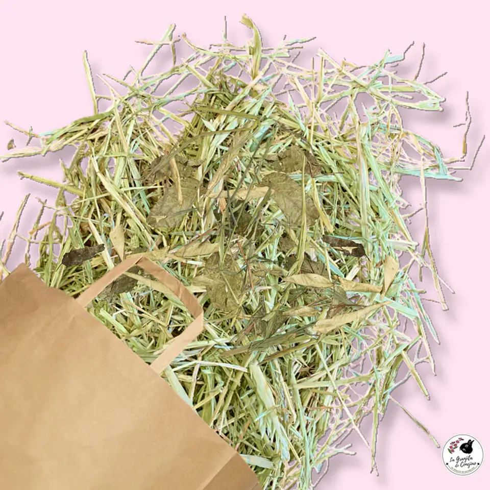 La Granjita del Conejito Avena Mix Hojas  1